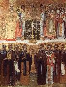 unknow artist Sunday of the Triumph of the Orthodoxy oil painting